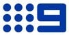Logo of Channel 9 featuring a blue number nine on the right and three rows of three blue dots on the left.